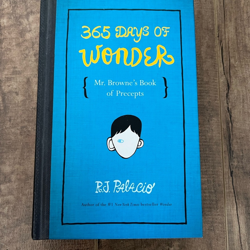 365 Days of Wonder Book by R.J. Palacio